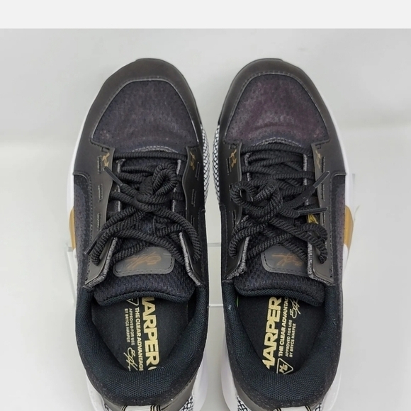 Under Armour Harper 6 Low ST Baseball Cleats Shoe Black 3024315-001 Men Sz Multi